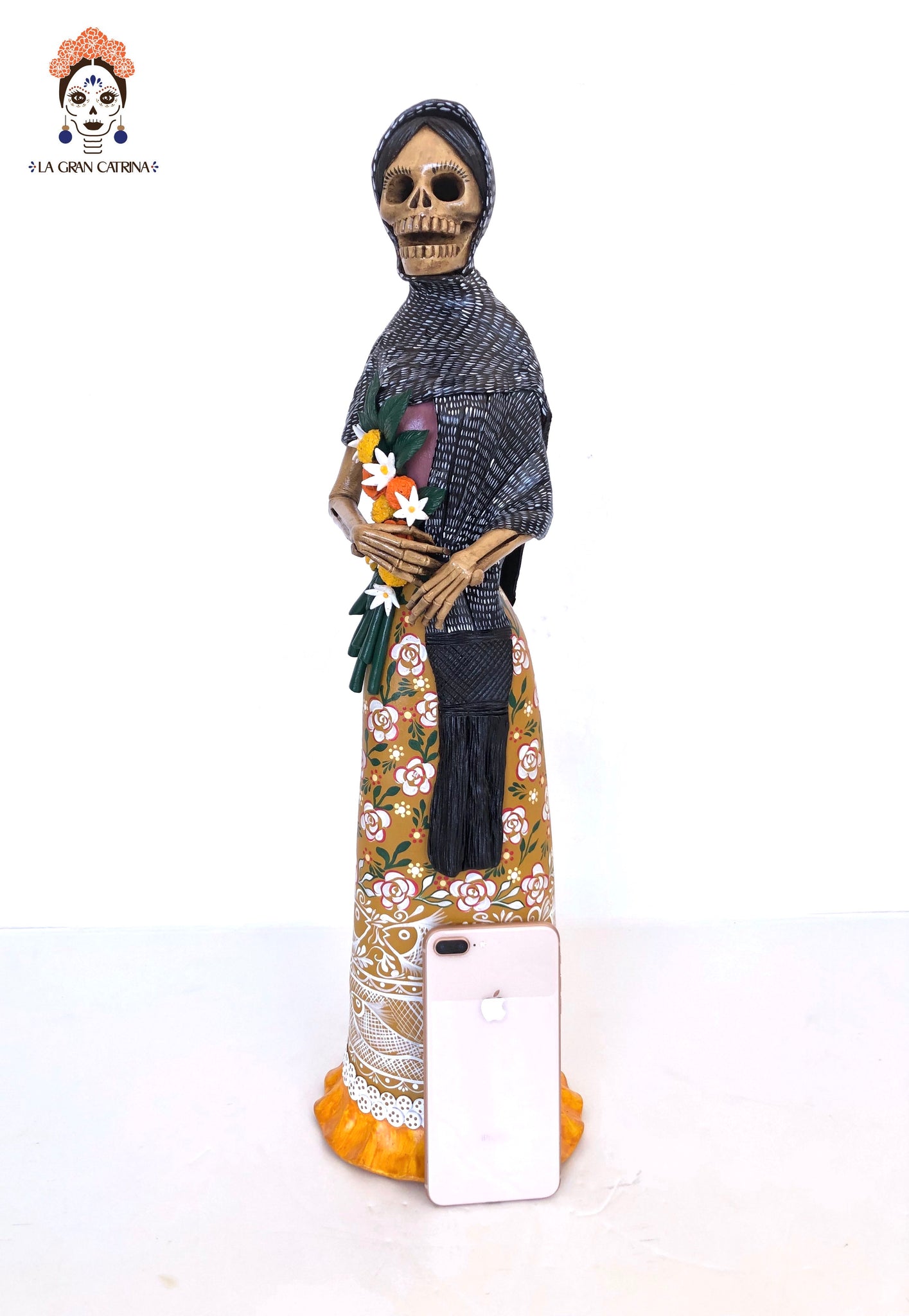 Catrina en Dia de Muertos - 65 cm. 26 in.