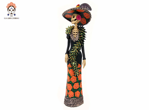 La Frida con la serpiente - 45 cm. 18 in.