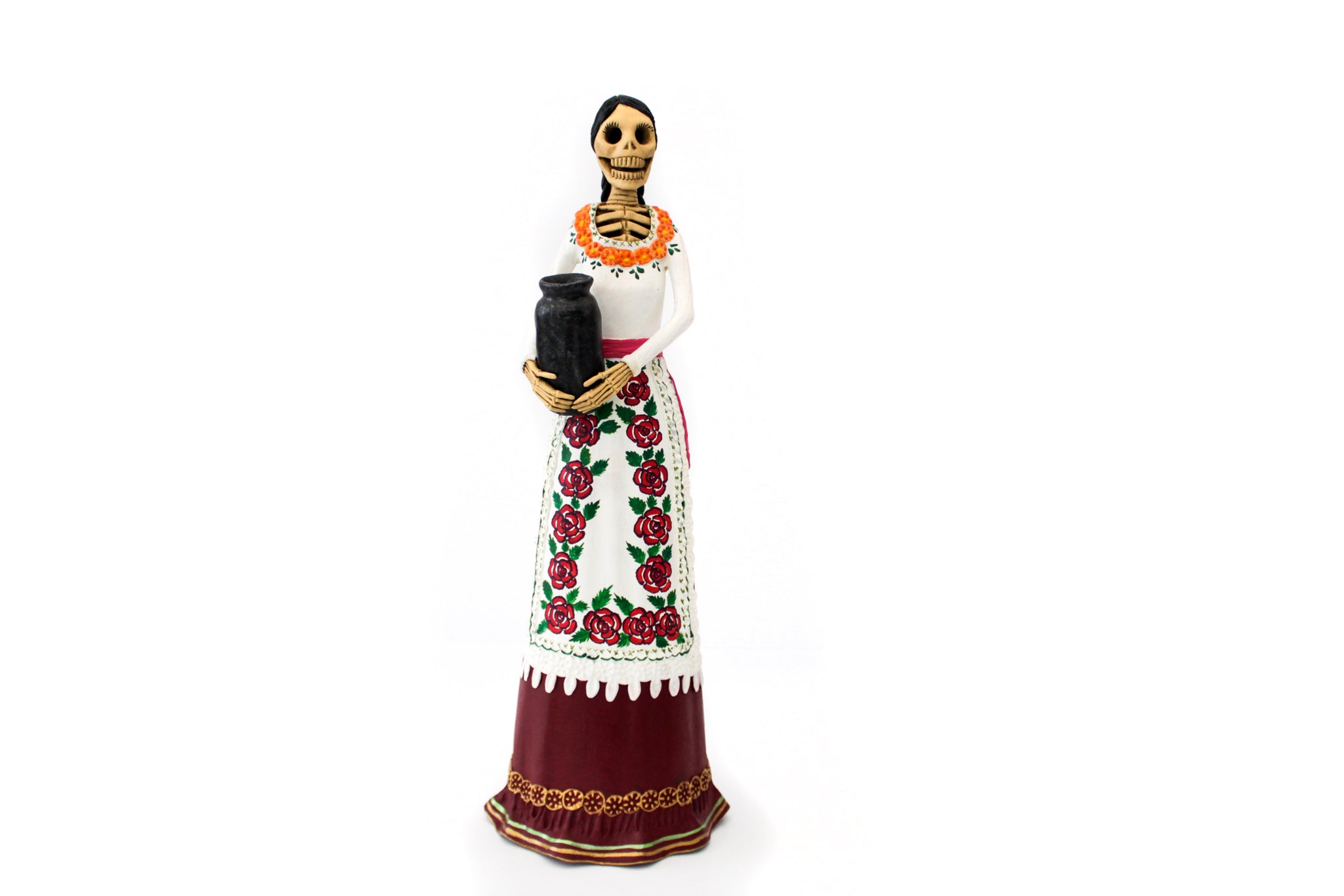 La Catrina del jarrón - 47 cm. 19 in.