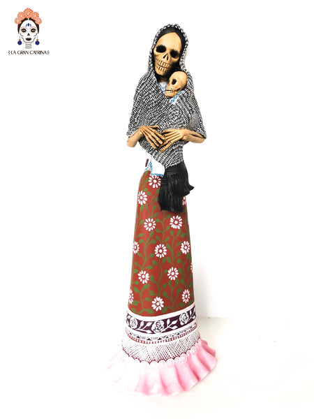 Catrina mamá con bebé - 50 cm. 20 in.