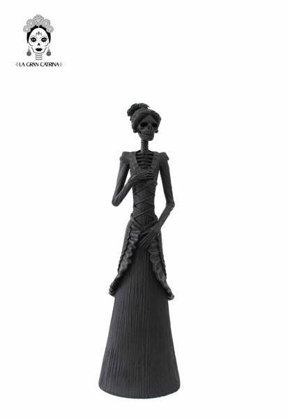 Catrina negra siglo XVI - 50 cm. 20 in.