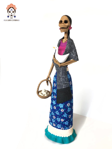 Catrina Huevera - 65 cm. 26 in.